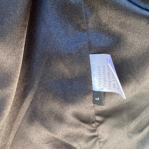 Real Rabbit fur sheared fur jacket - Picture 4 of 5